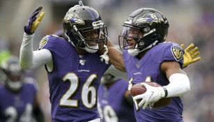 Ravens celebra un triunfo sobre los Bengals