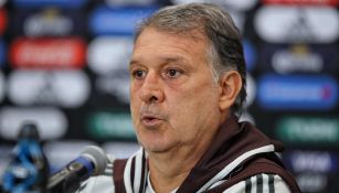 Gerardo Martino atiende a los medios en conferencia de prensa 