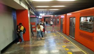 Una estación del Metro de la CDMX