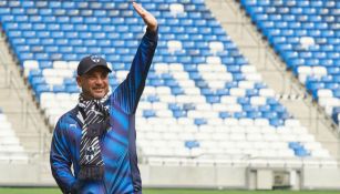 Mohamed, en su presentación con Rayados