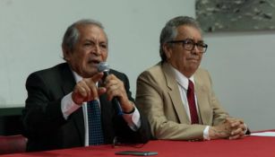 José Luis González y Juan Pablo Badillo en conferencia de prensa