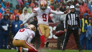 Robbie Gould, y sus tres goles de campo, la figura de 49ers