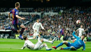 Ivan Rakitic manda a guardar la redonda frente al Real Madrid