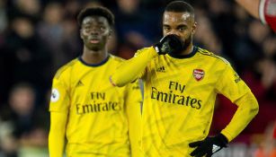 Lacazette lamenta la derrota del Arsenal 