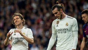 Luka Modric y Gareth Bale en acción con Real Madrid