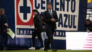 Robert Dante Siboldi en el Cruz Azul contra León  