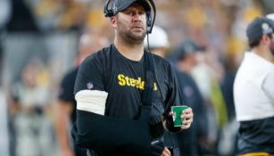 Ben Roethlisberger, en la banca tras una lesión 