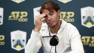 Rafael Nadal lamenta su salida del Masters 1000 de París