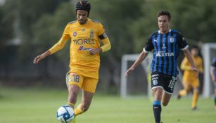 Diego Reyes en partido de Tigres Sub 20