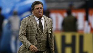 Miguel Herrera previo al juego ante Santos Laguna