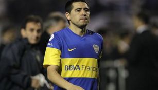 Juan Román Riquelme tras un duelo con Boca Juniors 