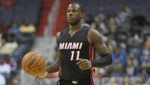 Dion Waiters jugando con el Miami Heat