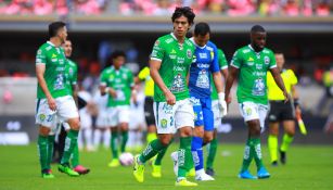 León después del partido ante Necaxa