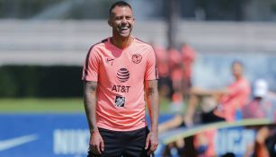 Jérémy Ménez durante una práctica en Coapa