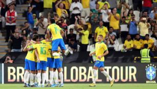 Brasil festeja contra Corea del Sur