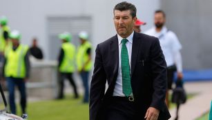 Chepo de la Torre en un partido de Liga MX