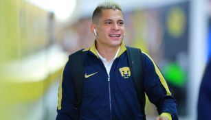 Juan Iturbe previo a un juego con Pumas