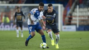 Guzmán e Iturbe, durante un partido