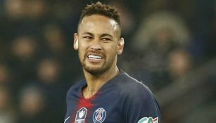 Neymar, en un partido del PSG