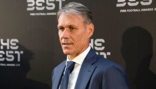 Marco van Basten en la gala de los premios The Best