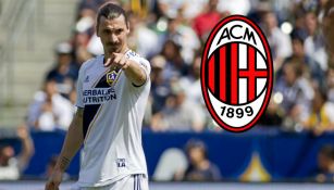 Zlatan Ibrahimovic durante un partido del LA Galaxy