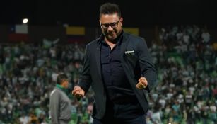 Antonio Mohamed en celebración