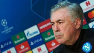 Carlo Ancelotti en conferencia de prensa