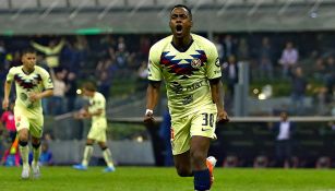 Ibarra celebra su gol en Semifinales