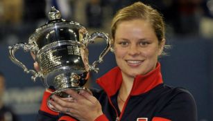 Kim Clijsters, ganadora de cuatro torneos Grand Slam