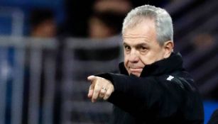 Javier Aguirre, mientras dirige al Leganés en La Liga