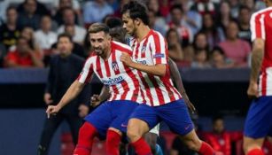 Héctor Herrera, en un partido con el Atlético 