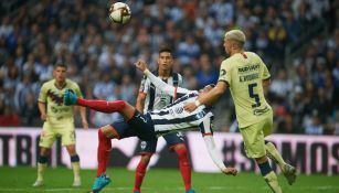 Funes Mori haciendo chillena ante América