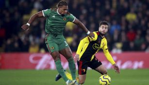 Adame Traore y Kiko Femenía disputando un balón