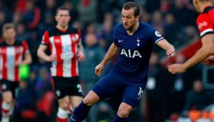 Harry Kane en el juego frente al Southampton