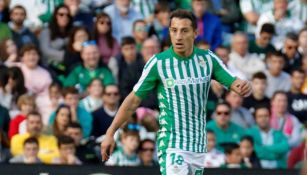 Andrés Guardado, en un partido del Betis