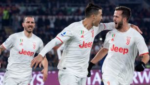 Juventus y Cristiano Ronaldo vencieron a la Roma