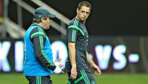 América y Piojo Herrera buscaron a Chicharito