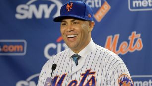 Beltrán, en su presentación como manager de los Mets