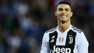 Cristiano Ronaldo en partido con Juventus