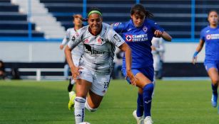 Julissa Dávila, durante el juego 