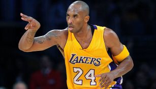 Kobe Bryant durante un partido de los Lakers