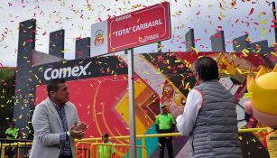 Inauguración de la avenida Tota Carbajal