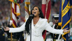 Demi Lovato interpreta el Himno Nacional