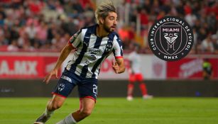 Rodolfo Pizarro durante un partido de Monterrey