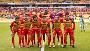 Morelia en el partido de la jornada 4 ante León 