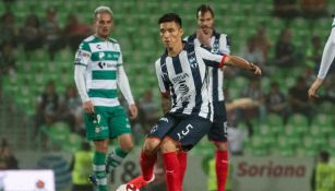 Kranevitter, durante el partido ante Santos