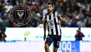 Rodolfo Pizarro durante un juego de Rayados