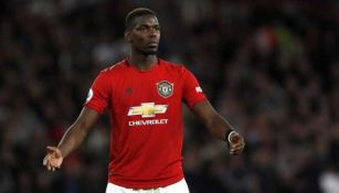 Paul Pogba, en un juego con el Manchester United