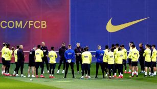 Presidente de Barcelona se reunió con jugadores