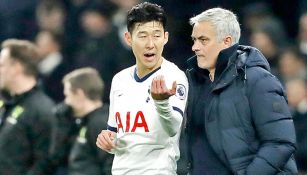 Mourinho da indicaciones a Son en la Premier League 